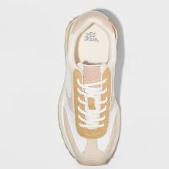 NWT wild fable Venus Platform Sneakers in Beige Size 8 - Picture 5 of 5